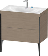 DURAVIT XViu c-bonded Waschtischset 800 mm mit 2 Auszügen, bodenstehend, Soft-Close