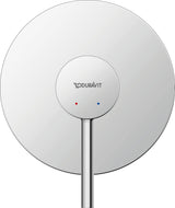 DURAVIT Circle Einhebelmischer Unterputz Set Chrom – Keramikmischsystem, 1 Griff, für Durchlauferhitzer