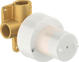 DURAVIT Circle Einhebelmischer Unterputz Set Chrom – Keramikmischsystem, 1 Griff, für Durchlauferhitzer