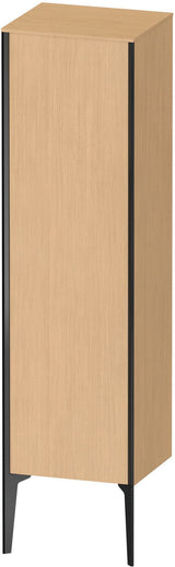 DURAVIT XViu Halbhochschrank 1330 mm Eiche Natur matt – wandhängend mit Tip-on und Soft-Close