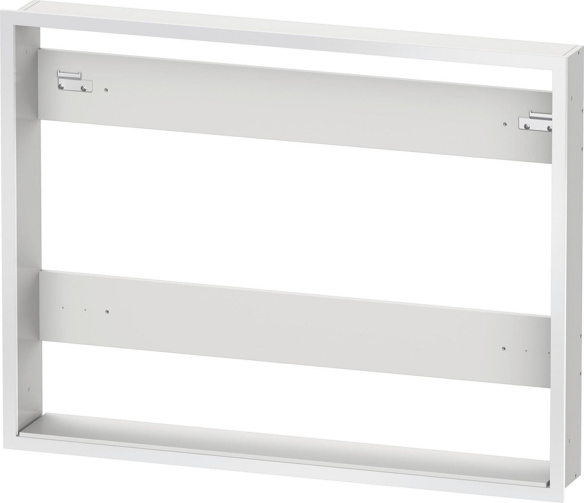 DURAVIT Einbauset Licht & Spiegel – Montagerahmen für Badmöbel, 139 x 661 x 810 mm