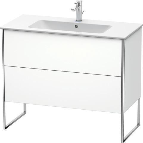 Duravit XSquare Waschtischunterbau 1010 mm mit 2 Auszügen, s-matt, Eiche Ahorn, Midi