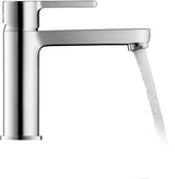 DURAVIT B.2 Einhebel-Waschtischmischer Chrom, 138,5 mm Ausladung, ohne Zugstange
