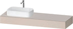 1600mm / sonstige / Wpl:1,LI,o.Ko-träger,Taupe Matt,Dekor