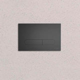DURAVIT DuraSystem Betätigungsplatte Beta 100 Dual Flush Aufgesetzt Schwarz Matt
