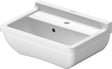 DURAVIT Handwaschbecken Starck 3 450 mm mit Überlauf, 1 Hahnloch, weiß