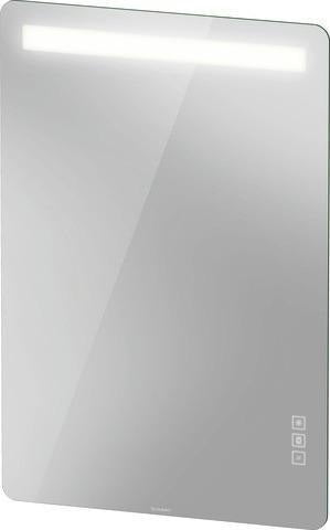 DURAVIT Luv Spiegel 800x1200 mm mit Lichtfeld, Dimmer und Spiegelheizung – Wandmontage