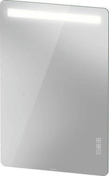 DURAVIT Luv Spiegel 800x1200 mm mit Lichtfeld, Dimmer und Spiegelheizung – Wandmontage