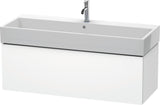 DURAVIT L-Cube Waschtischunterbau 1184 mm, 1 Auszug, Weiß Matt, Tip-On