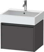 graphit matt / 1 Auszug / Waschtischunterbau