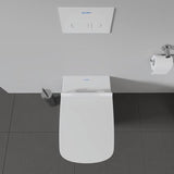 DURAVIT WC-Sitz DuraStyle Weiß mit Edelstahl-Scharnieren, Duroplast, abnehmbar