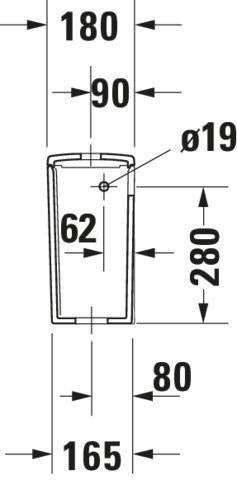 DURAVIT Spülkasten Soleil by Starck Weiß 6/3 L von Philippe Starck