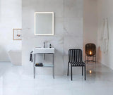 Duravit DuraSquare Glaseinleger 570x380 mm Sicherheitsglas für Metallkonsolen