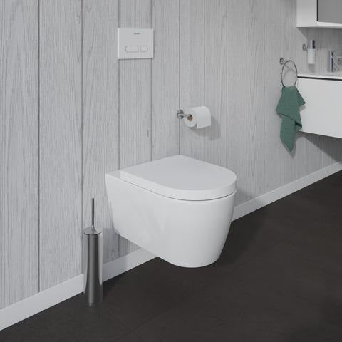 DURAVIT ME by Starck Wand-WC Tiefspüler 540 mm Weiß Seidenmatt mit HygieneFlush und DuraShield