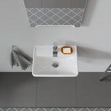 Duravit D-Neo Handwaschbecken 450 mm weiß ohne Überlauf – Wandhängend, Sanitärkeramik