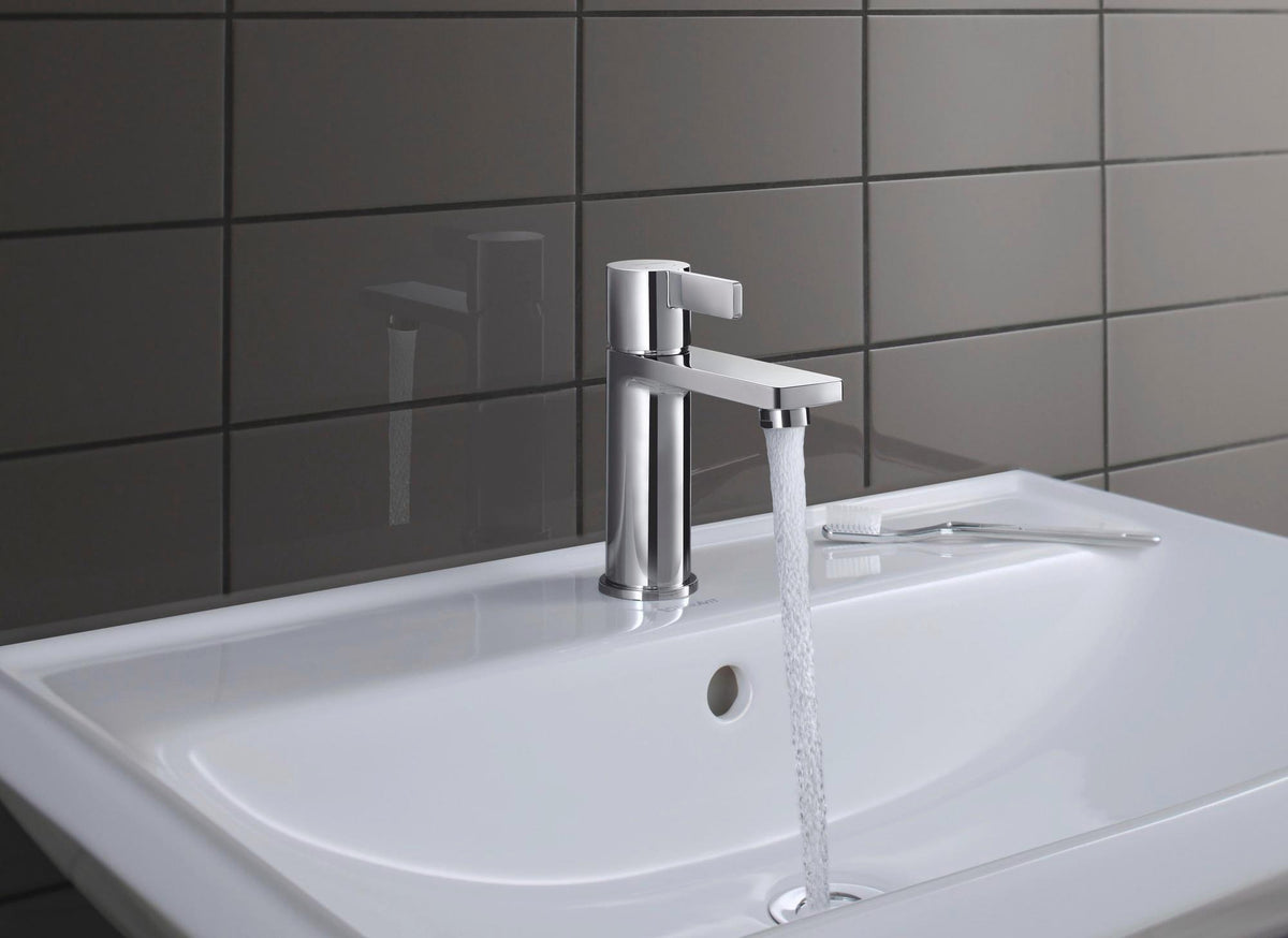 Duravit D-Neo Waschtisch 550 mm weiß mit Überlauf und WonderGliss