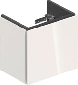 Duravit L-Cube Waschtischunterbau 420 mm wandhängend, 1 Tür rechts, weiß matt – Christian Werner Design