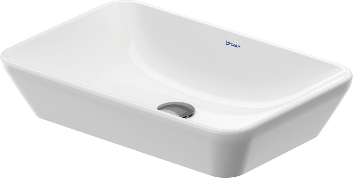Duravit D-Neo Aufsatzbecken 400x400mm Weiß mit HygieneGlaze – Quadratisches Design