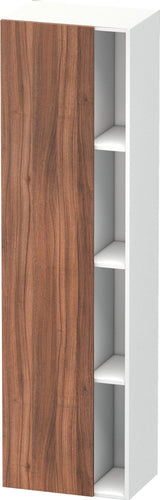 DURAVIT DuraStyle Hochschrank 360x500x1800mm, 1 Tür links, weiß matt – Wandhängend mit Soft-Close