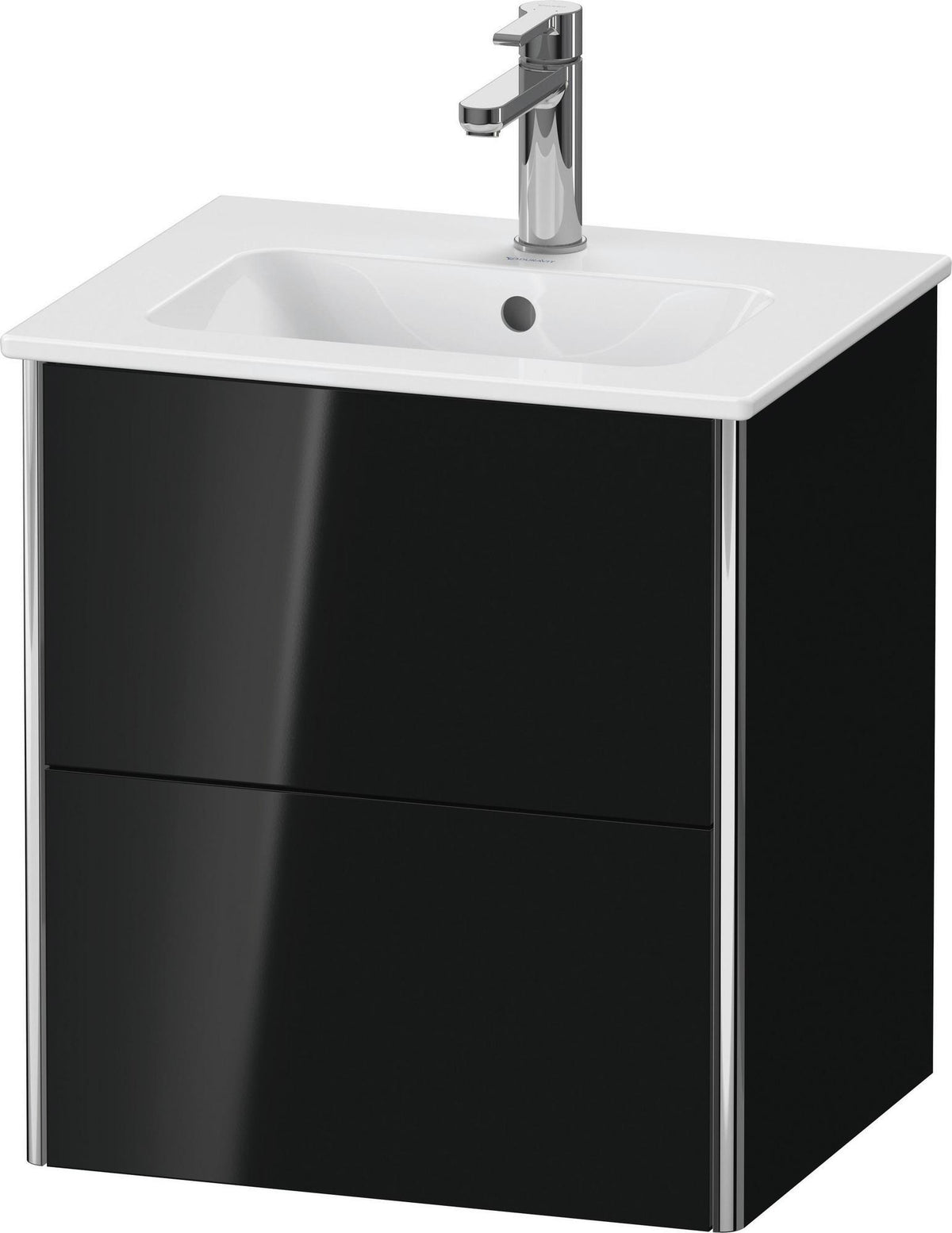 Duravit XSquare Waschtischunterbau wandhängend, 2 Schubkästen, Weiß Matt