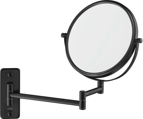 DURAVIT D-Code Kosmetikspiegel 3-fach Vergrößerung, Chrom, 330 mm Ausladung