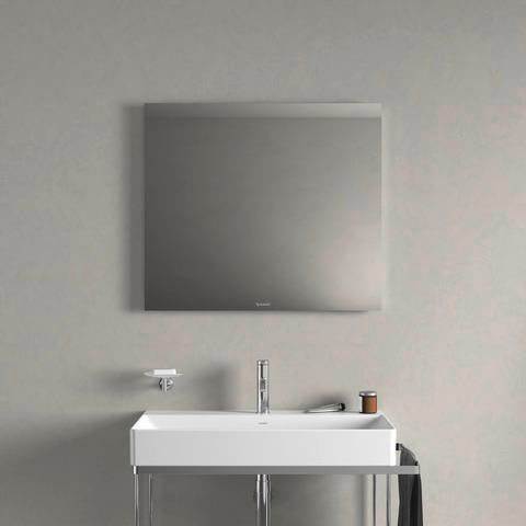 Duravit DuraSquare Metallkonsole höhenverstellbar mit Handtuchhalter links/rechts, chrom