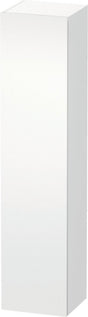 Duravit L-Cube Hochschrank 363x400x1760mm, 1 Tür links, weiß matt – wandhängend mit Soft-Close