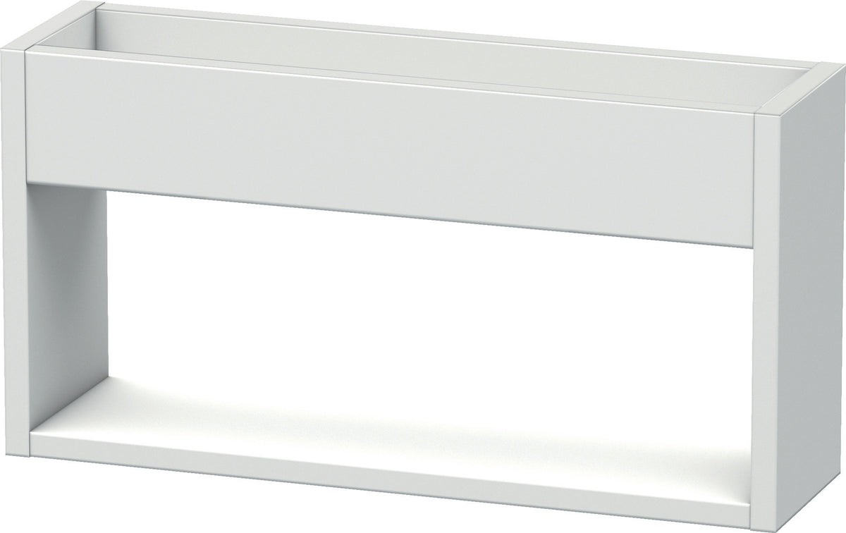 DURAVIT Wandregal Ketho 500 mm weiß matt – Wandhängendes Badregal mit Befestigungsmaterial