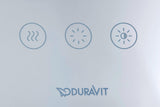 DURAVIT Spiegel Happy D.2 700x700 mm mit Beleuchtung, Spiegelheizung und berührungslosem Bedienfeld
