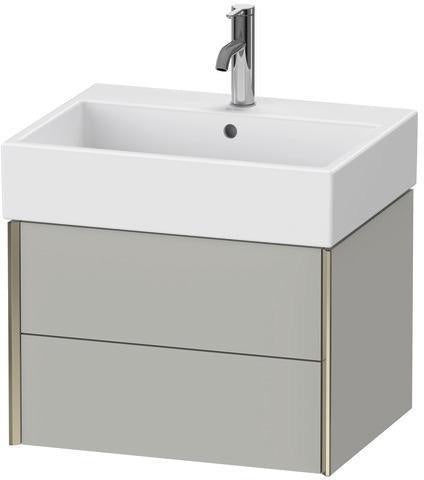 Duravit Waschtischunterbau XVIU 584 mm mit Tip-On-Technik, weiß matt, für Vero Air