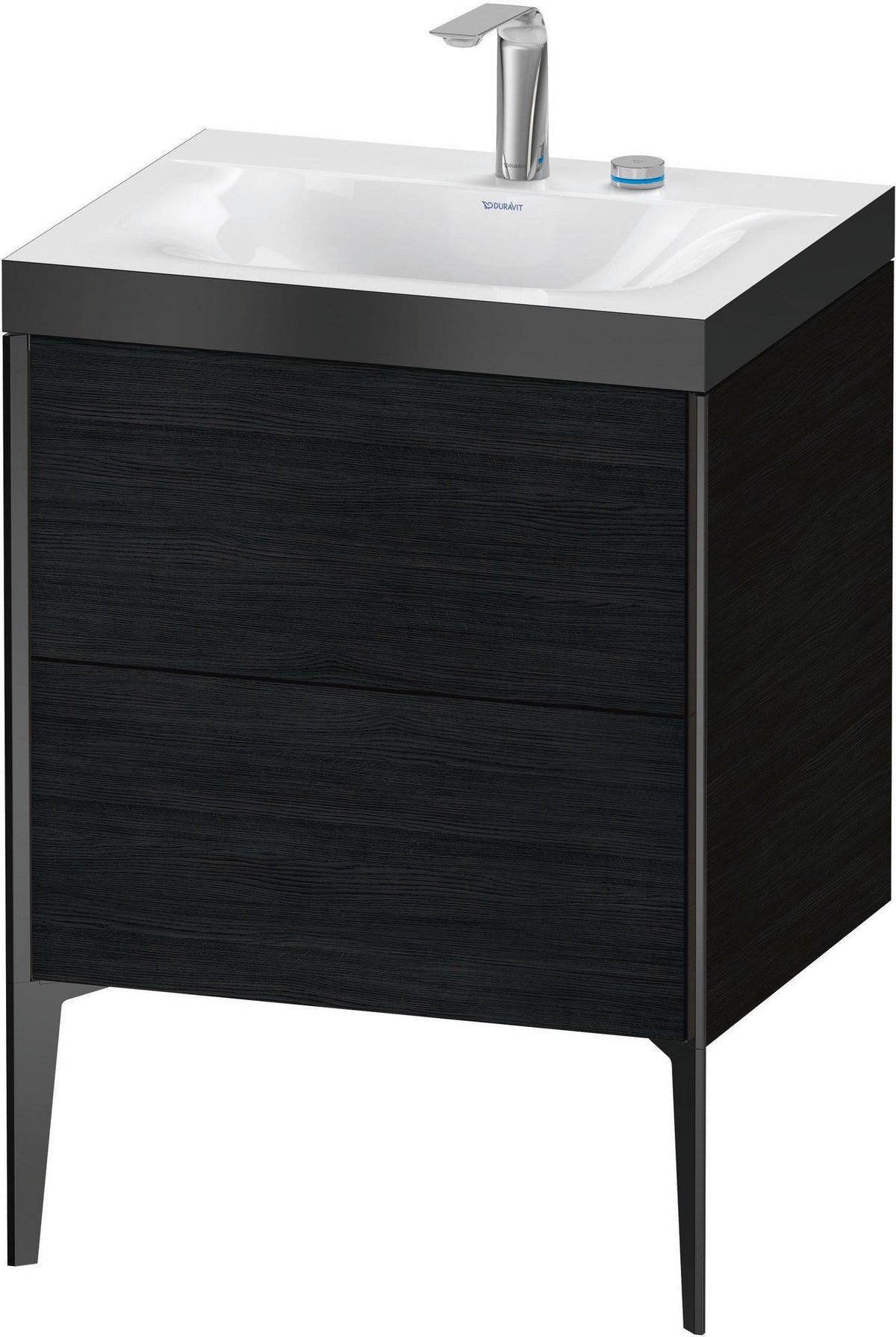 DURAVIT XViu c-bonded Set bodenstehend 480x600x610mm, 2 Auszüge, Eiche