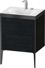 DURAVIT XViu c-bonded Set bodenstehend 480x600x610mm, 2 Auszüge, Eiche