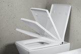 DURAVIT WC-Sitz Design Classics Viu Weiß mit Edelstahl-Scharnieren, ohne Absenkautomatik