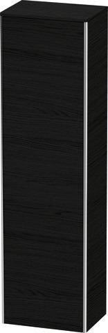 DURAVIT Hochschrank XSquare, wandhängend, Eiche Schwarz, 1776 mm, mit Tip-On-Technik