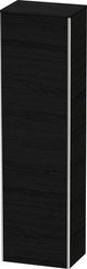 DURAVIT Hochschrank XSquare, wandhängend, Eiche Schwarz, 1776 mm, mit Tip-On-Technik
