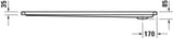 DURAVIT D-Code Duschwanne 1300x800x85 mm Weiß Sanitäracryl rechteckig