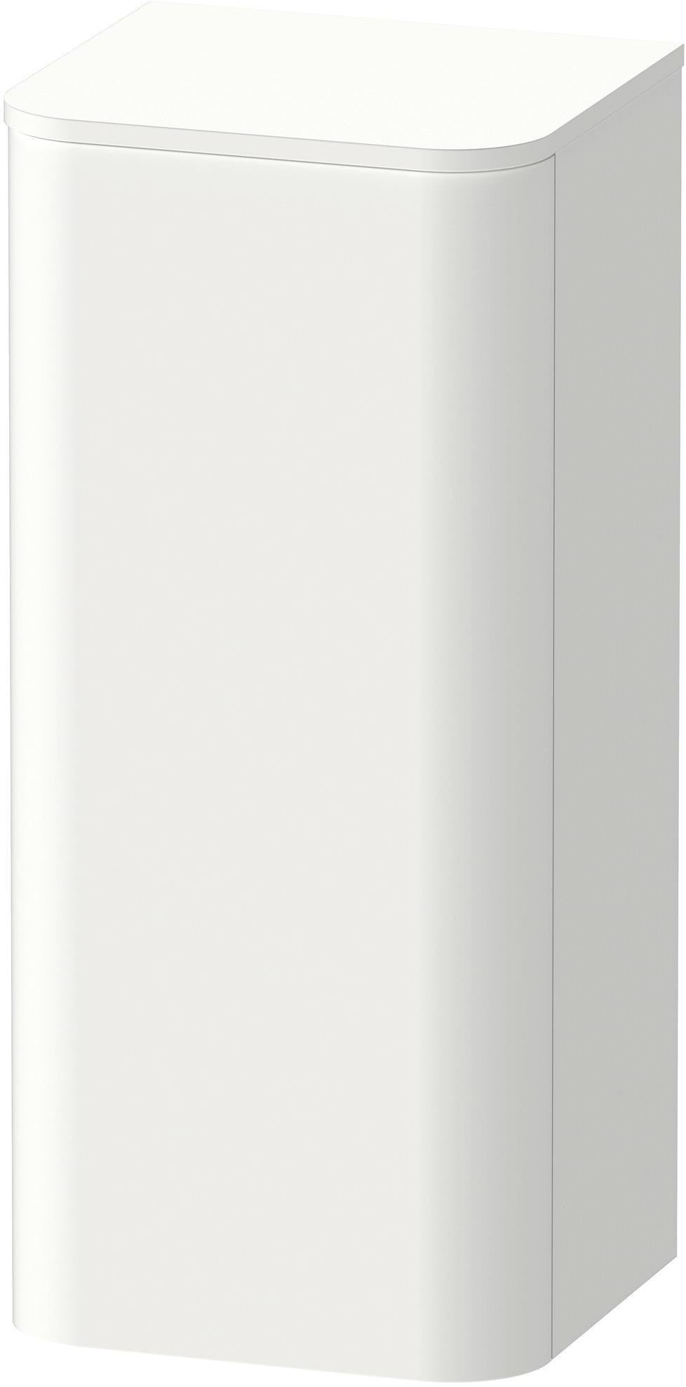 DURAVIT Happy D.2 Halbhochschrank 400 mm taupe supermatt mit Tip-on und Soft-Close