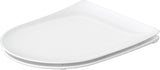 Duravit Soleil by Starck WC-Sitz Weiß Duroplast mit Edelstahl-Scharnier, abnehmbar