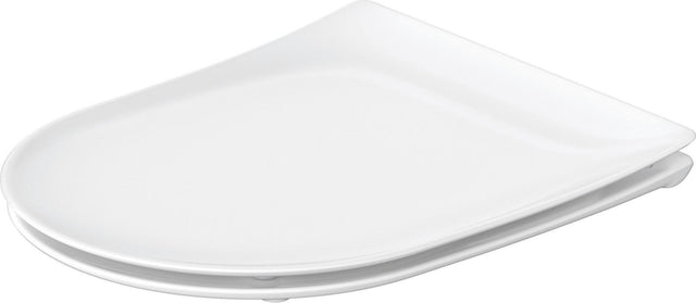 Duravit Soleil by Starck WC-Sitz Weiß Duroplast mit Edelstahl-Scharnier, abnehmbar