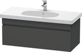 DURAVIT DuraStyle Waschtischunterbau 1000 mm wandhängend mit 1 Auszug und Soft-Close in Weiß Matt