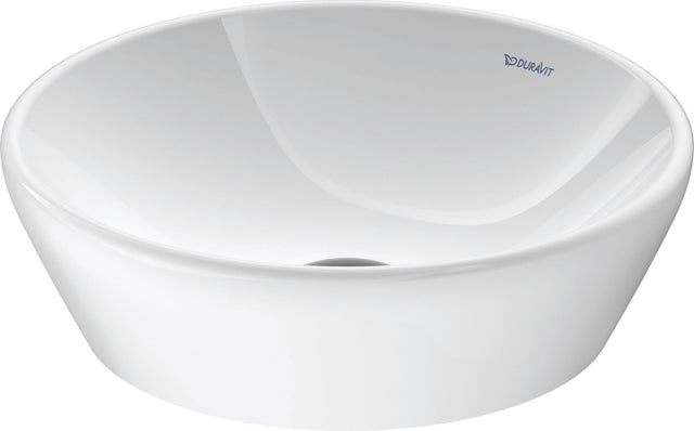 DURAVIT D-Neo Aufsatzbecken 400mm rund weiß ohne Überlauf mit WonderGliss