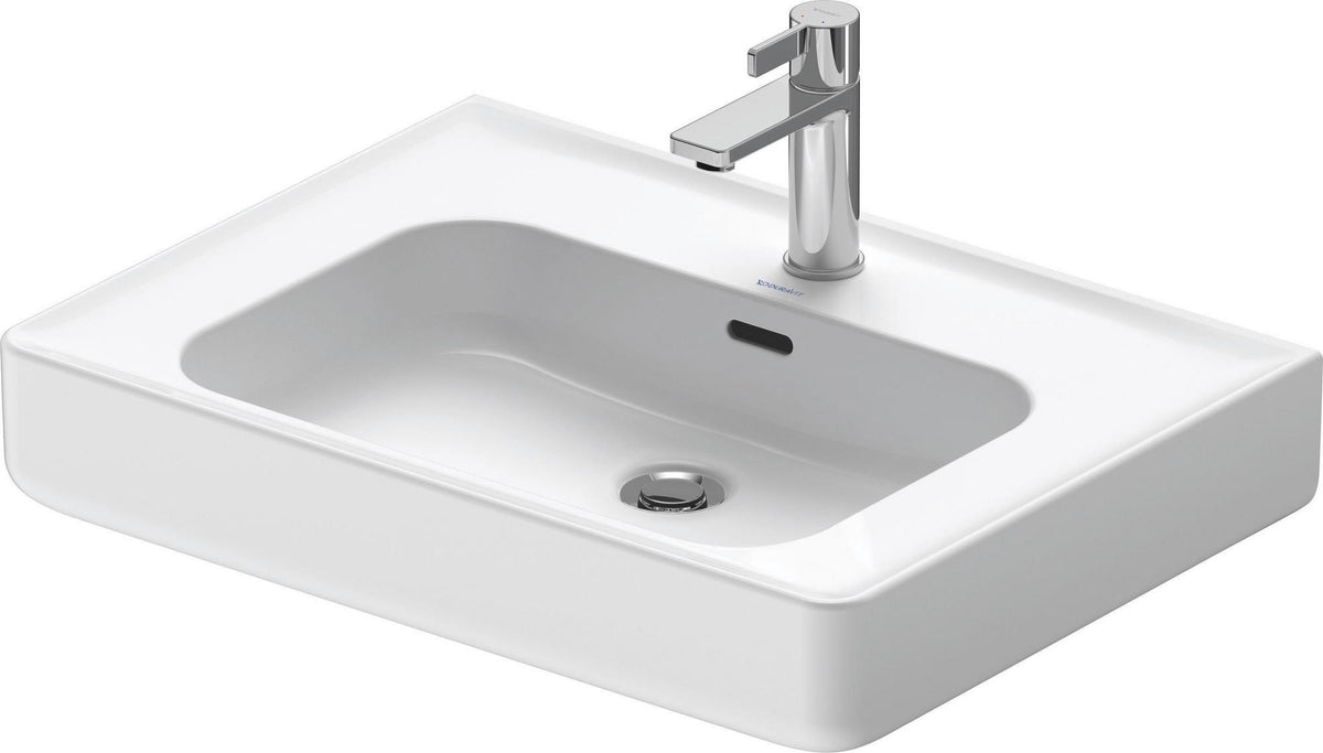DURAVIT Waschtisch Soleil by Starck 600 mm Weiß WonderGliss 1 Hahnloch mit Überlauf