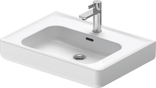 DURAVIT Waschtisch Soleil by Starck 650 mm Weiß mit Überlauf und Hahnlochbank