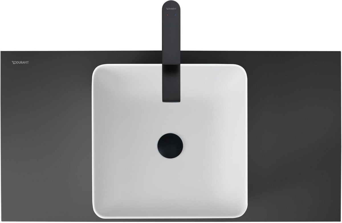 DURAVIT Sivida Waschtischset 1080x500 mm Aufsatzbecken mit Konsole, medizinische Ausführung
