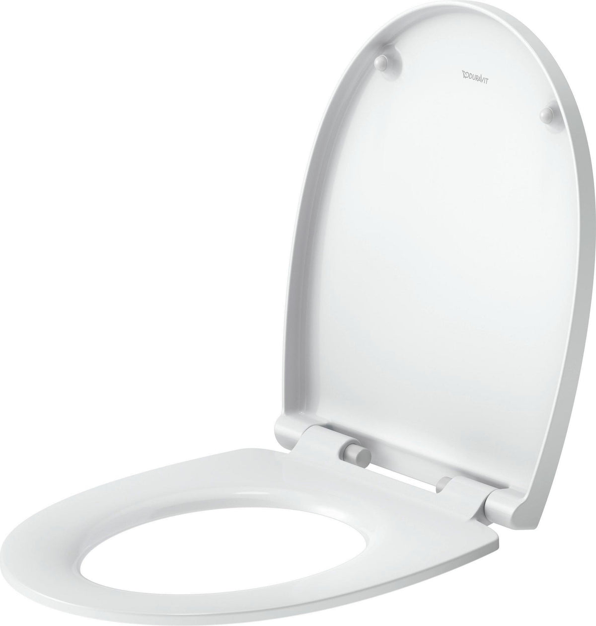 DURAVIT Univavo WC-Sitz Oval Tief 451mm mit Absenkautomatik, Weiß