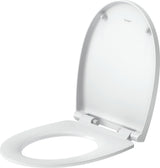 DURAVIT Univavo WC-Sitz Oval Tief 451mm mit Absenkautomatik, Weiß