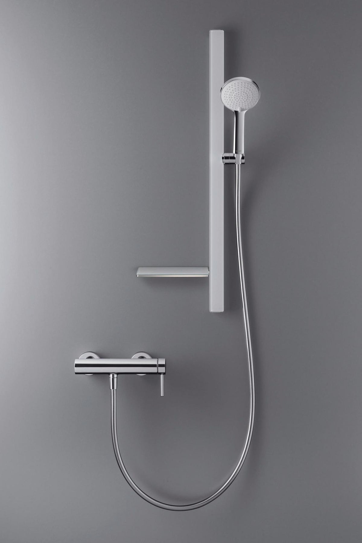 DURAVIT Ablage für Brausestange Universal 214 mm Chrom – Ersatzteil