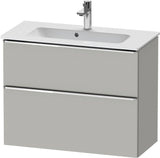 DURAVIT D-Neo Waschtischunterbau 810 mm Eiche Schwarz Bronze, wandhängend, 1 Auszug