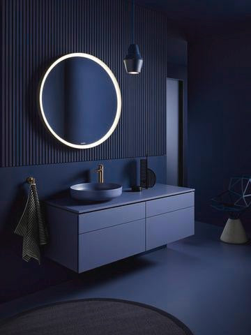 DURAVIT Wave Einhebel-Waschtischmischer XL Bronze Gebürstet ohne Zugstange