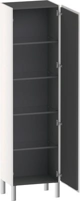 Duravit Hochschrank L-Cube 363x500x1760mm 1 Tür rechts, weiß hochglanz